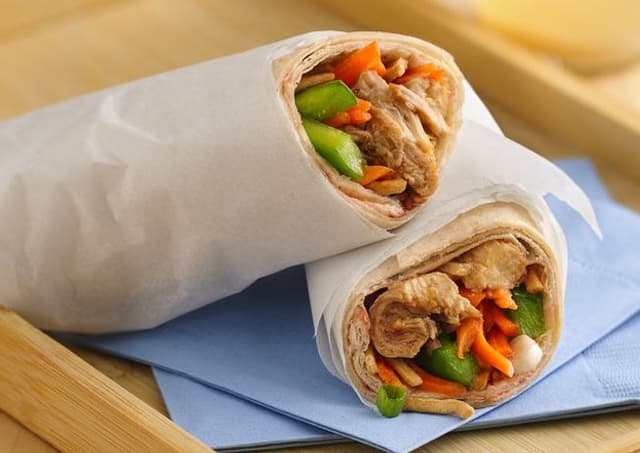 Teriyaki Chicken Wrap