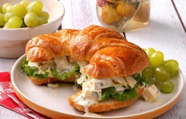 Tuna Salad Sandwich on a Croissant