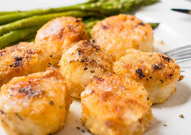 Broiled Scallops