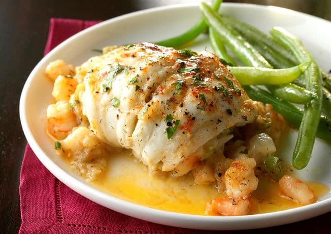Broiled Stuffed Flounder
