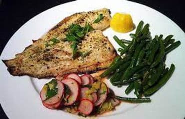 Broiled Flounder