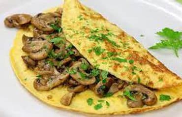 Mushroom Omelette