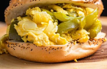 Pepper, Egg & Cheese Sandwich