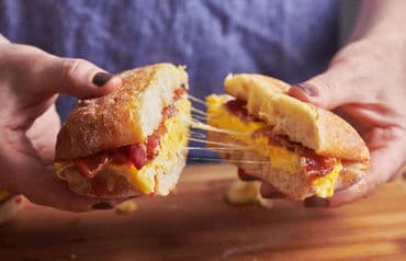Bacon,Egg & Cheese Sandwich